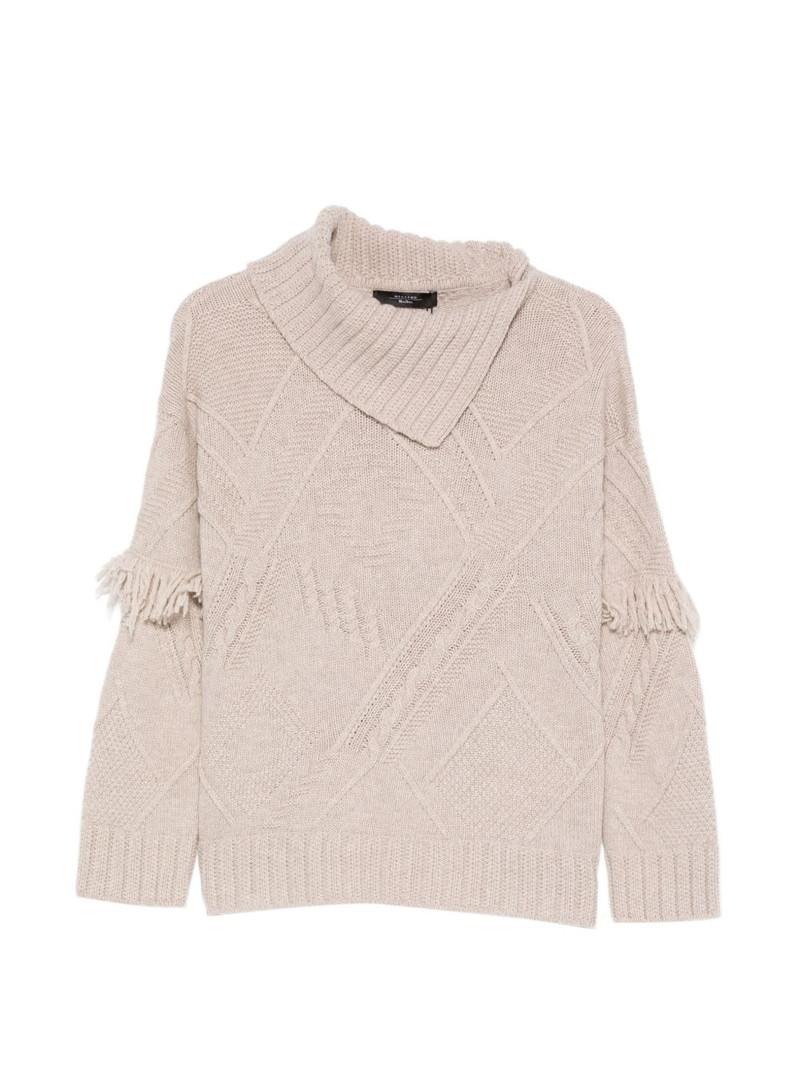Mastro fringed sweater 1