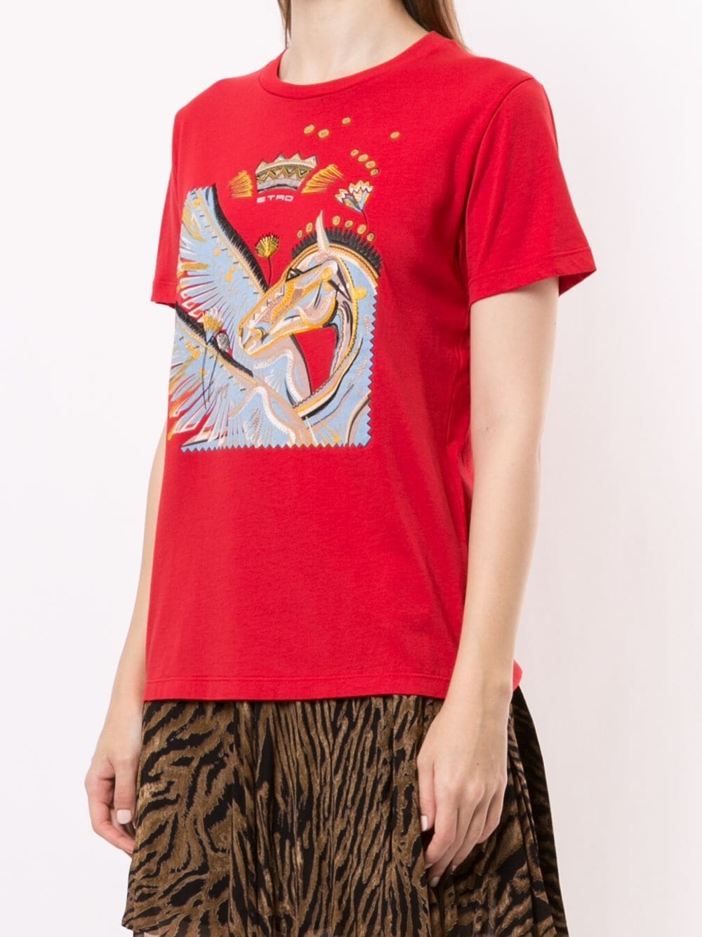 Pegaso print T-shirt - 3