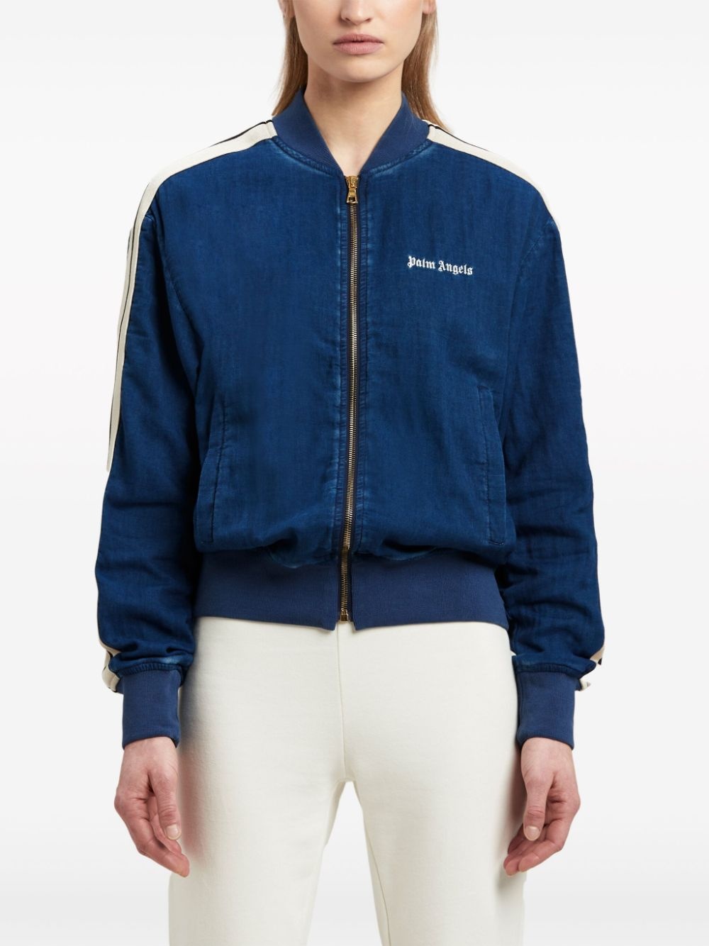 Chambre denim bomber jacket - 3