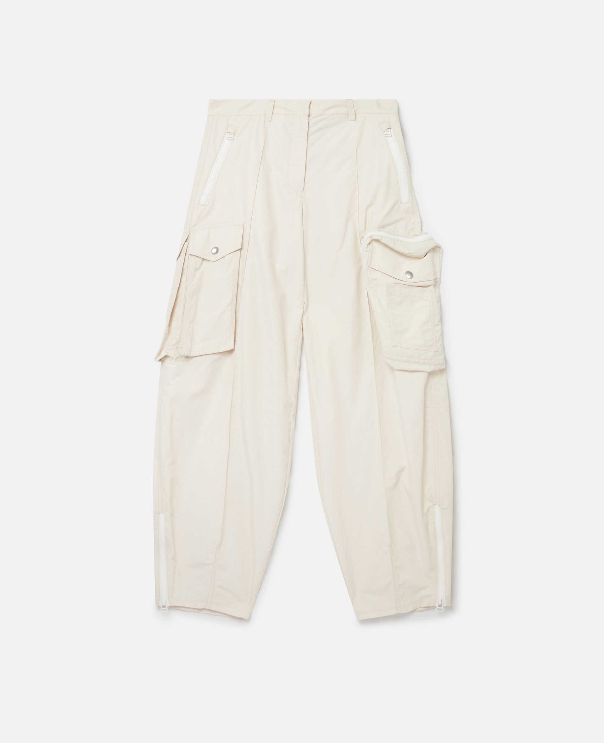 Balloon Leg Cargo Trousers - 1