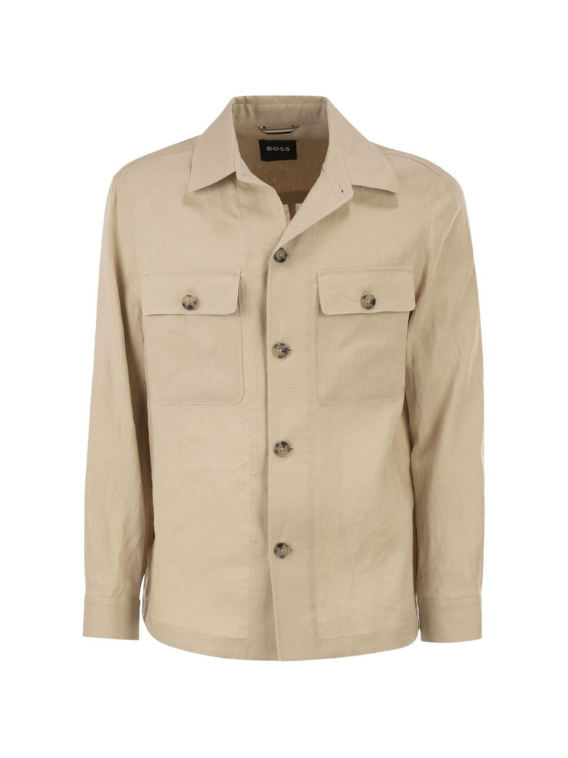 relaxed-fit shirt jacket 1