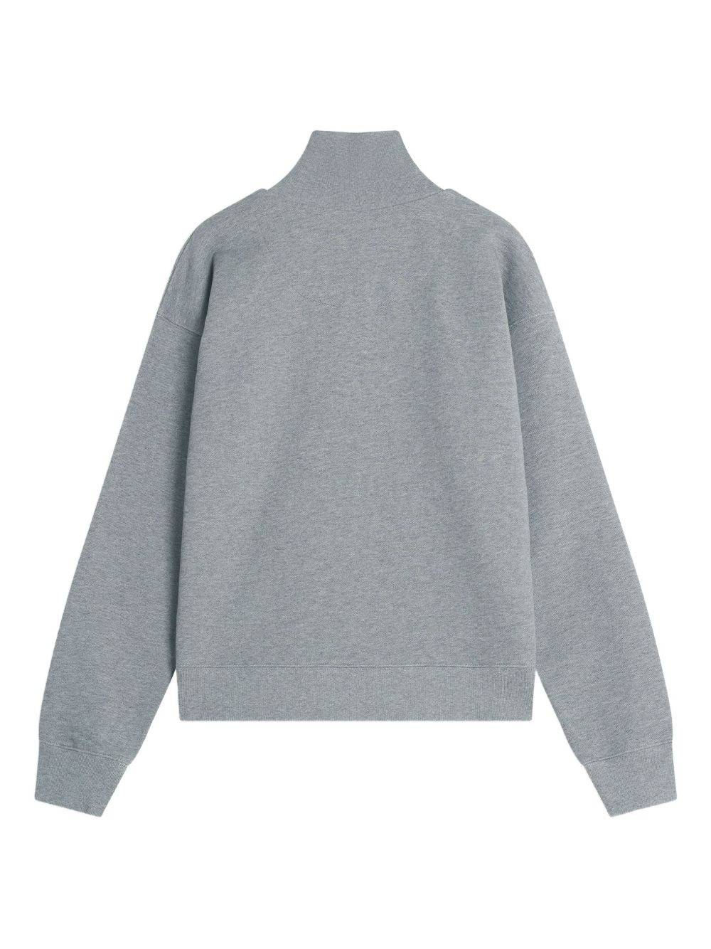 embroidered half-zip sweatshirt - 5
