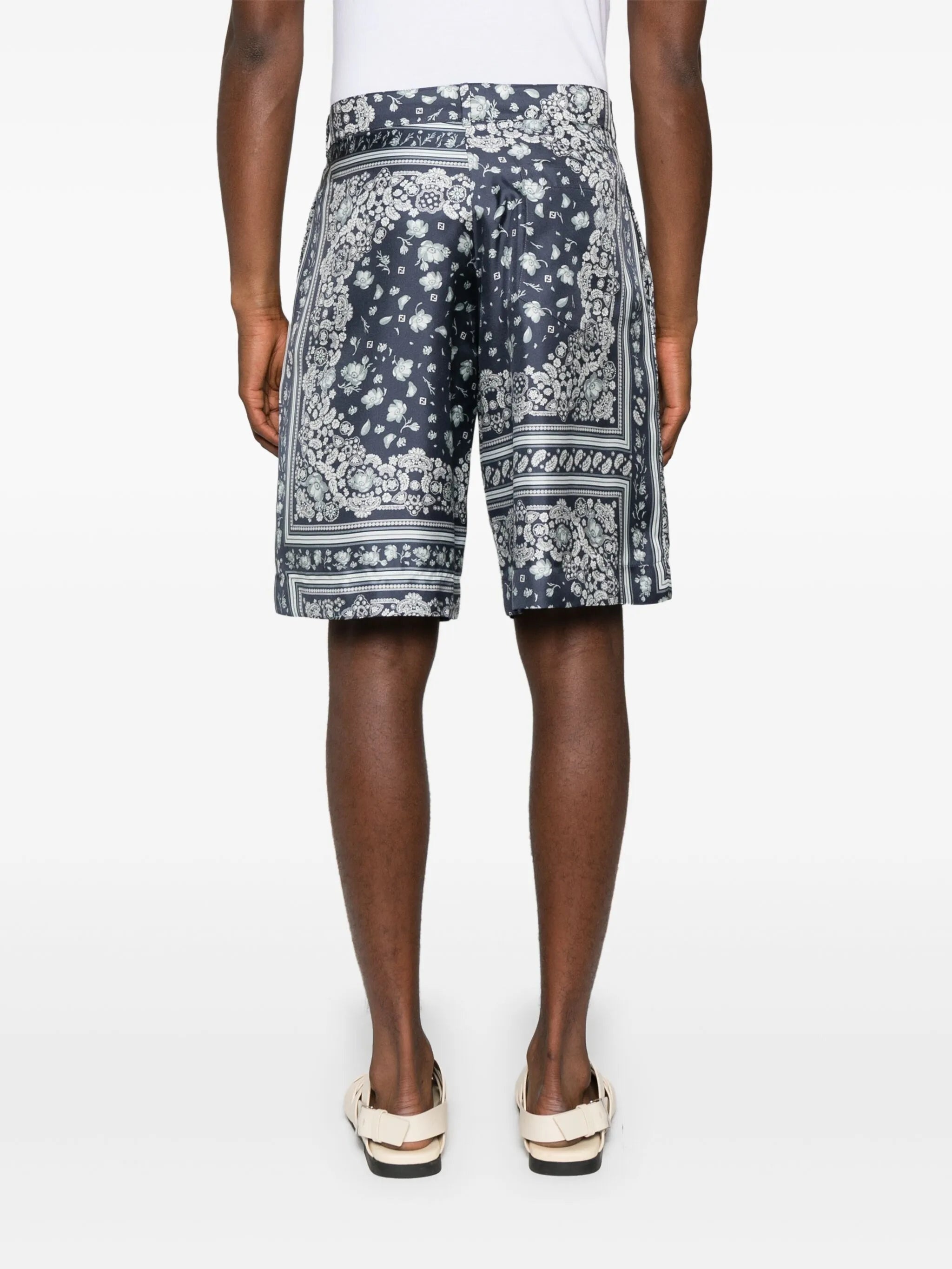 Fendi Silk Shorts - 3
