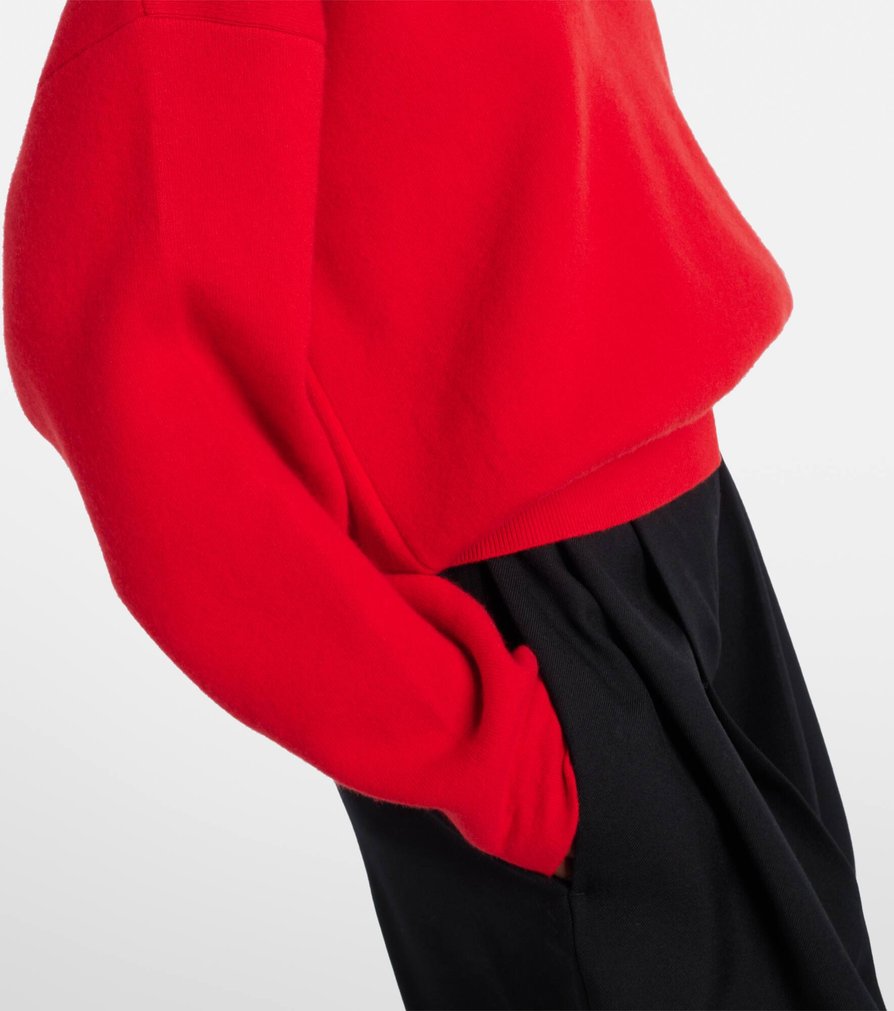 Balloon wool and cashmere polo sweater - 5