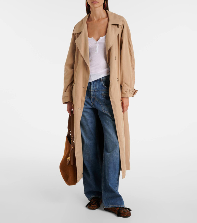 Isabel Marant Elea belted double-breasted coat outlook