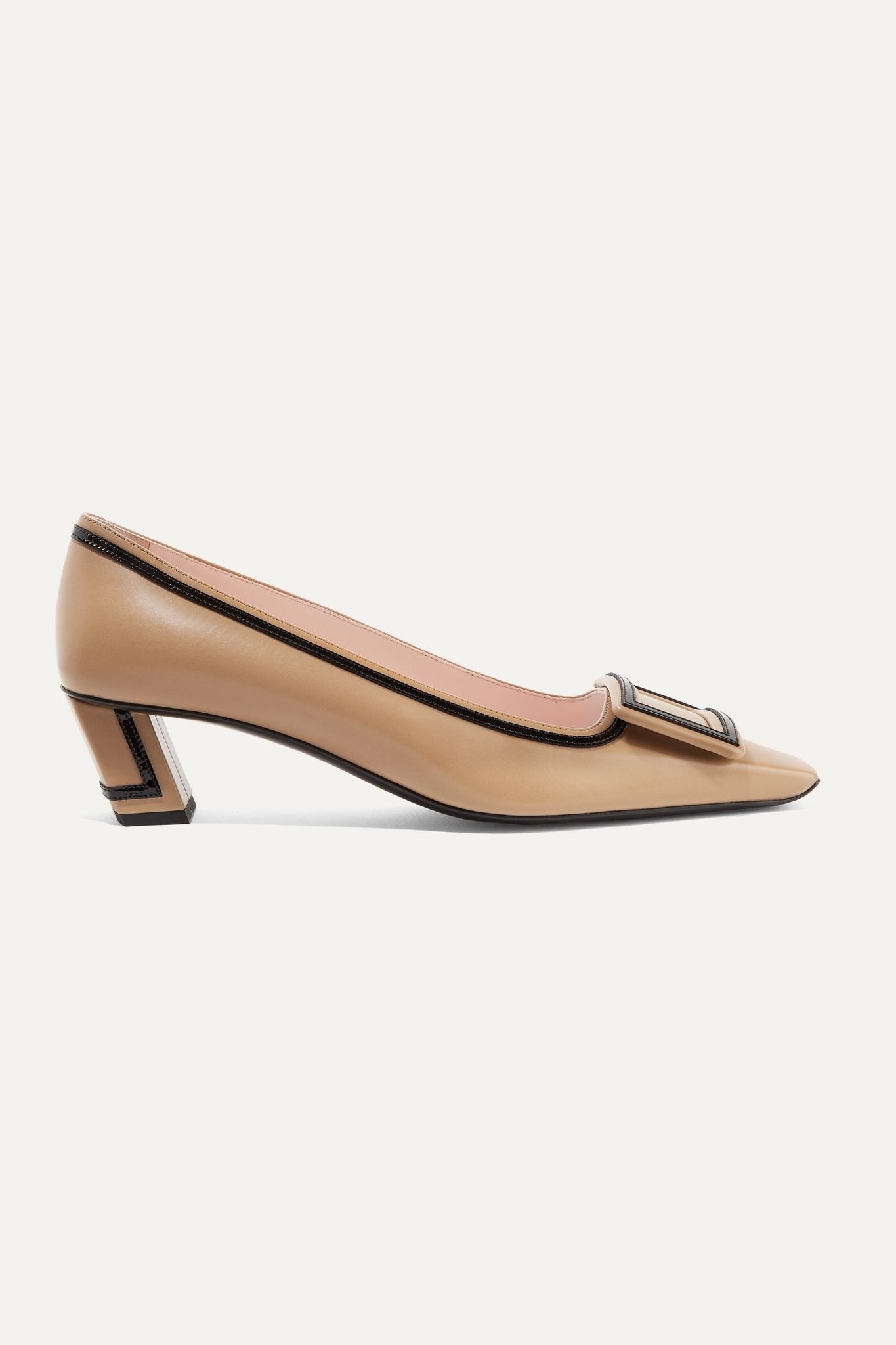 Belle Vivier two-tone leather pumps - 1