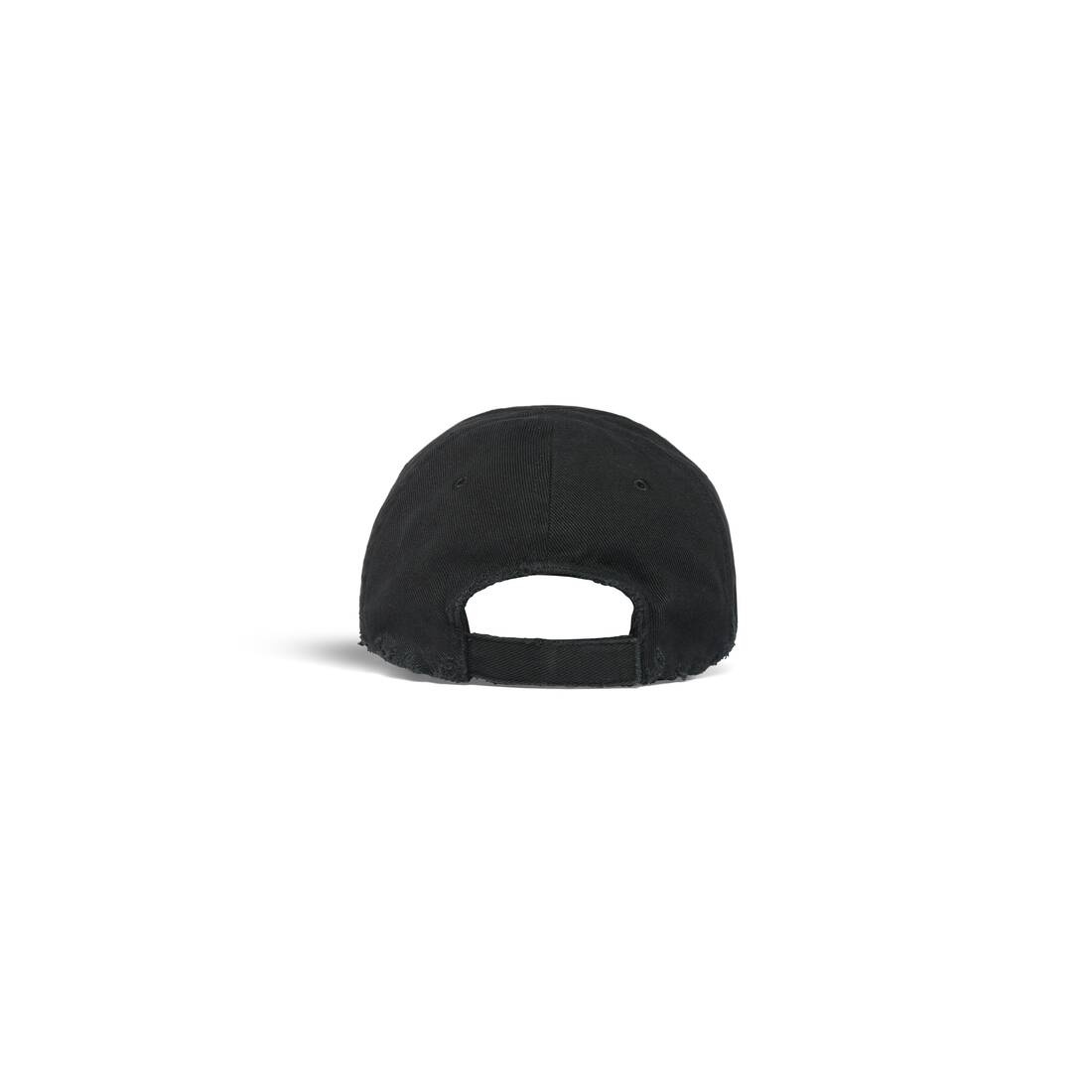 Balenciaga Cap in Black - 3