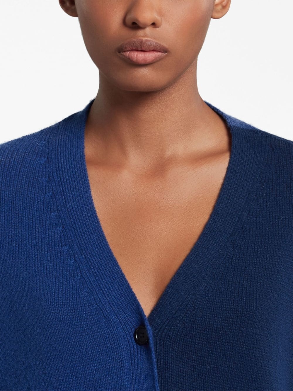 colour-block cashmere cardigan - 5