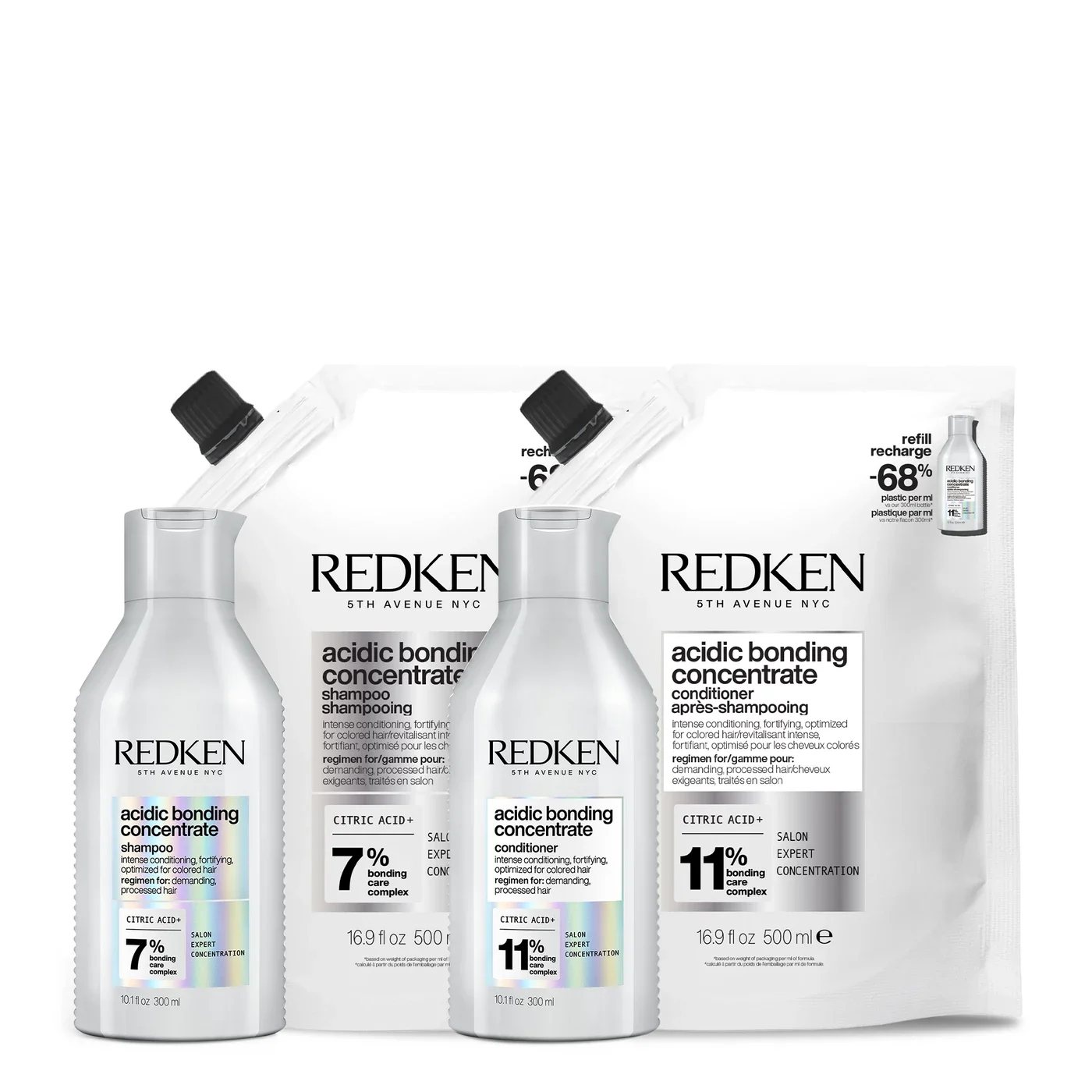 Acidic Bonding Concentrate Refill Bundle - 1