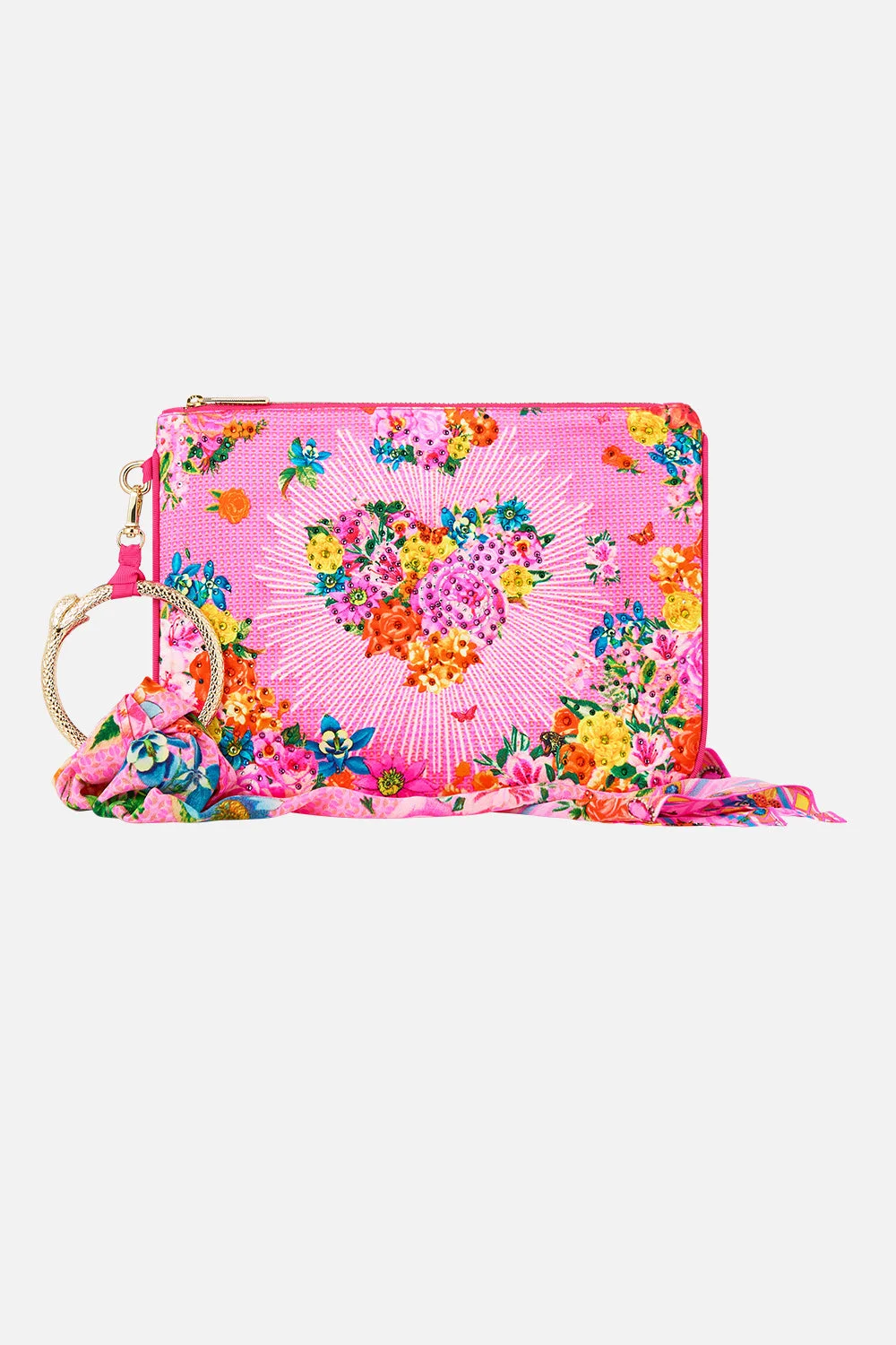 RING SCARF CLUTCH - 1