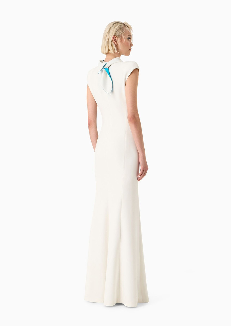 Silk cady long dress 3