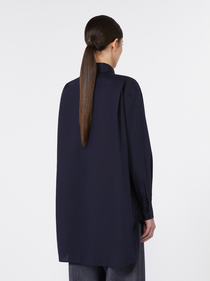 MOZART Asymmetrical cotton cloth shirt 4