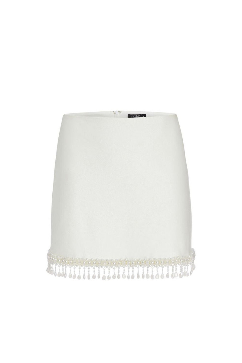 HAND-BEADED MINI SKIRT 5