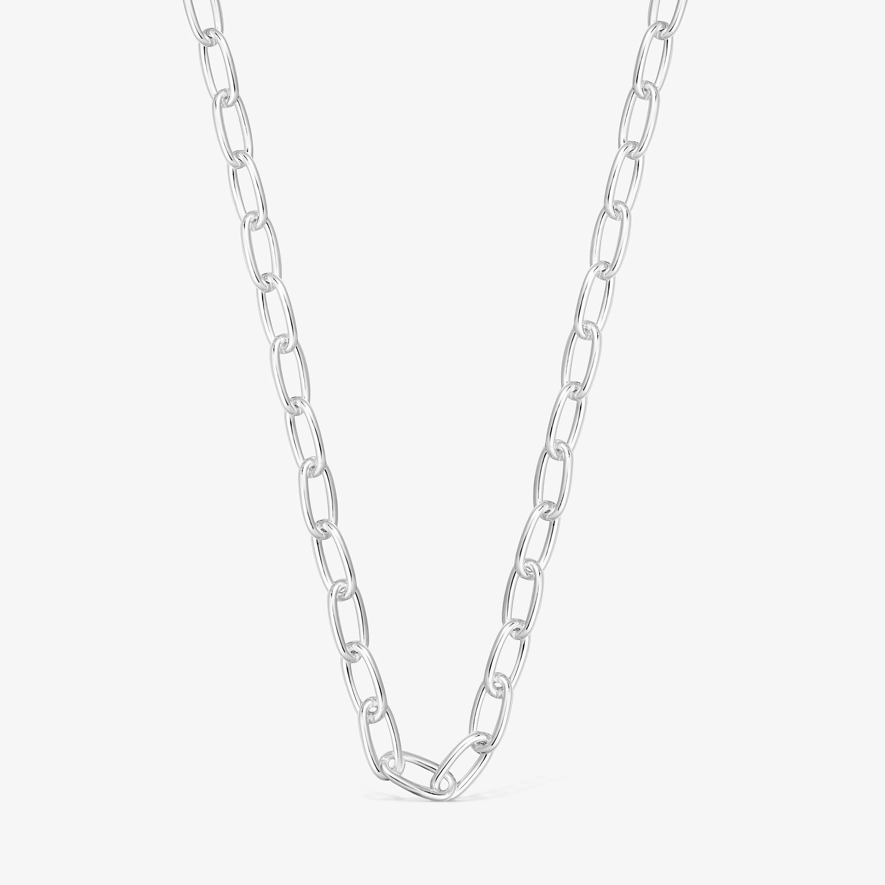 Short silver Necklace Sweet Dolls - 1