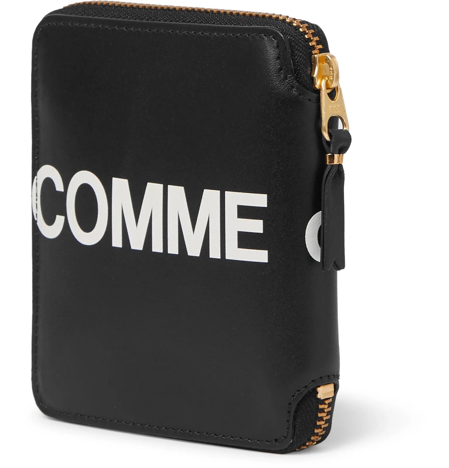 Logo-Print Leather Zip-Around Wallet - 3