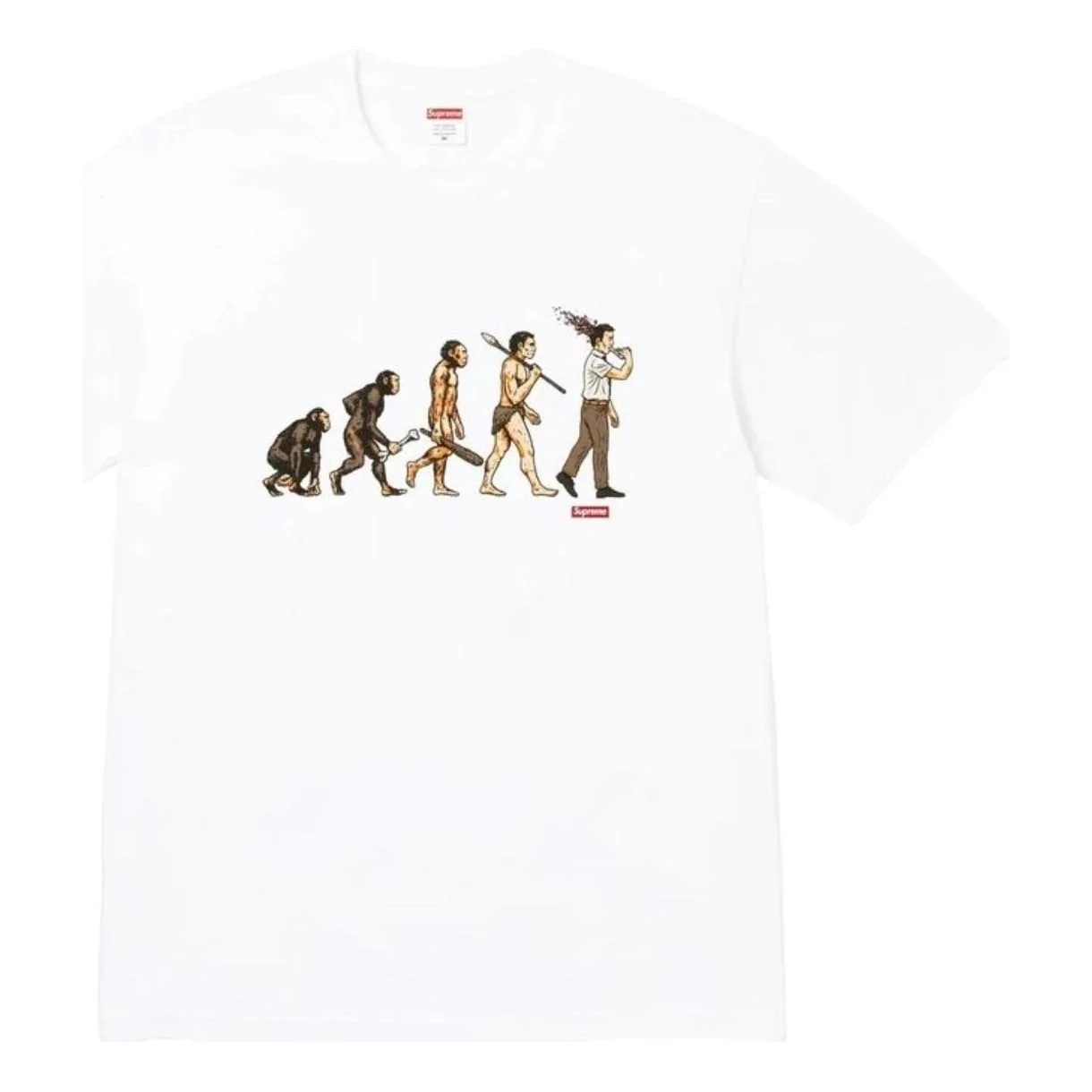 Supreme SS26 Evolution T-Shirt 'White' SUP-SS26-003-WHT - 1