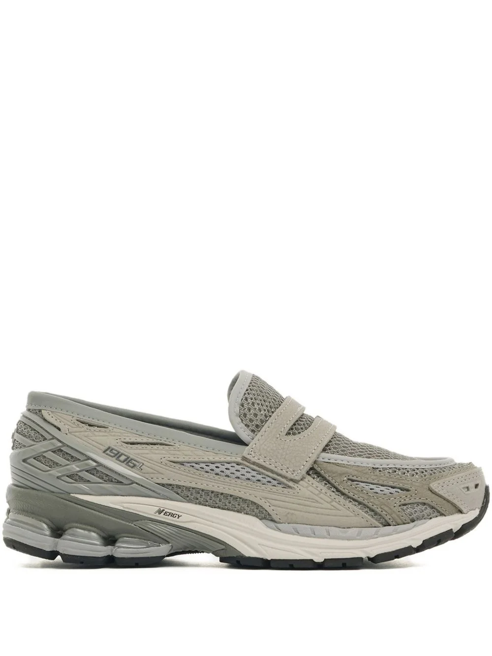 mesh slip-on trainers - 1