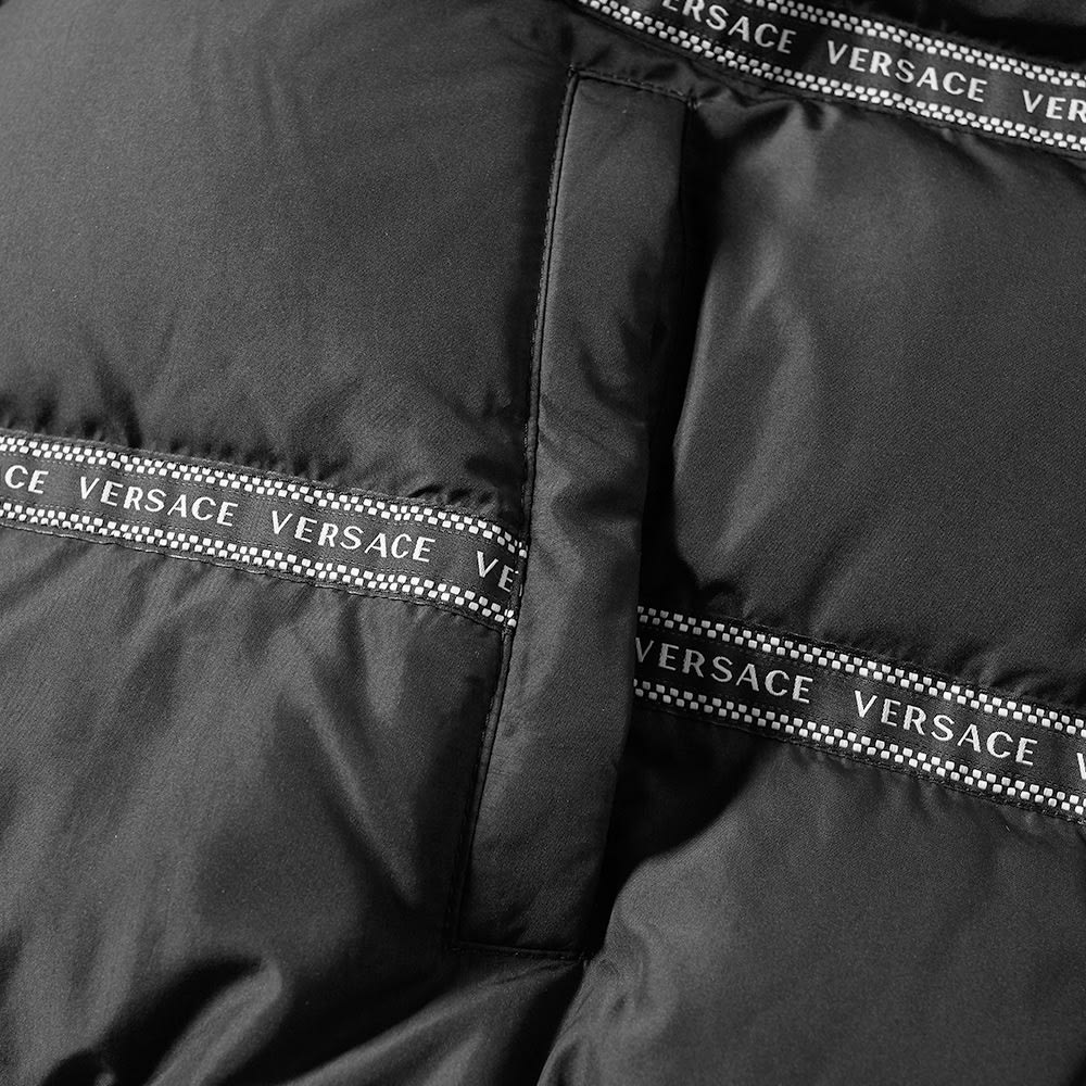 Versace Logo Taped Down Jacket - 3