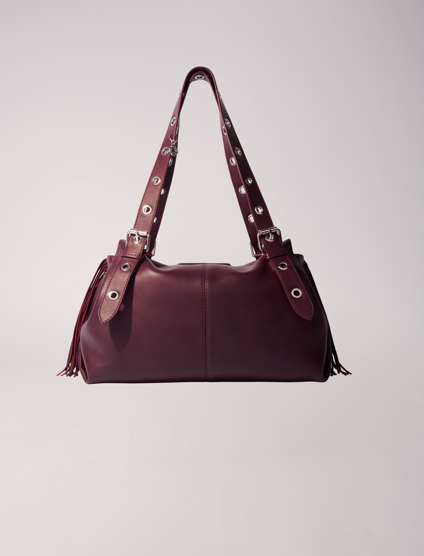 Plain leather Miss M XL bag - 12