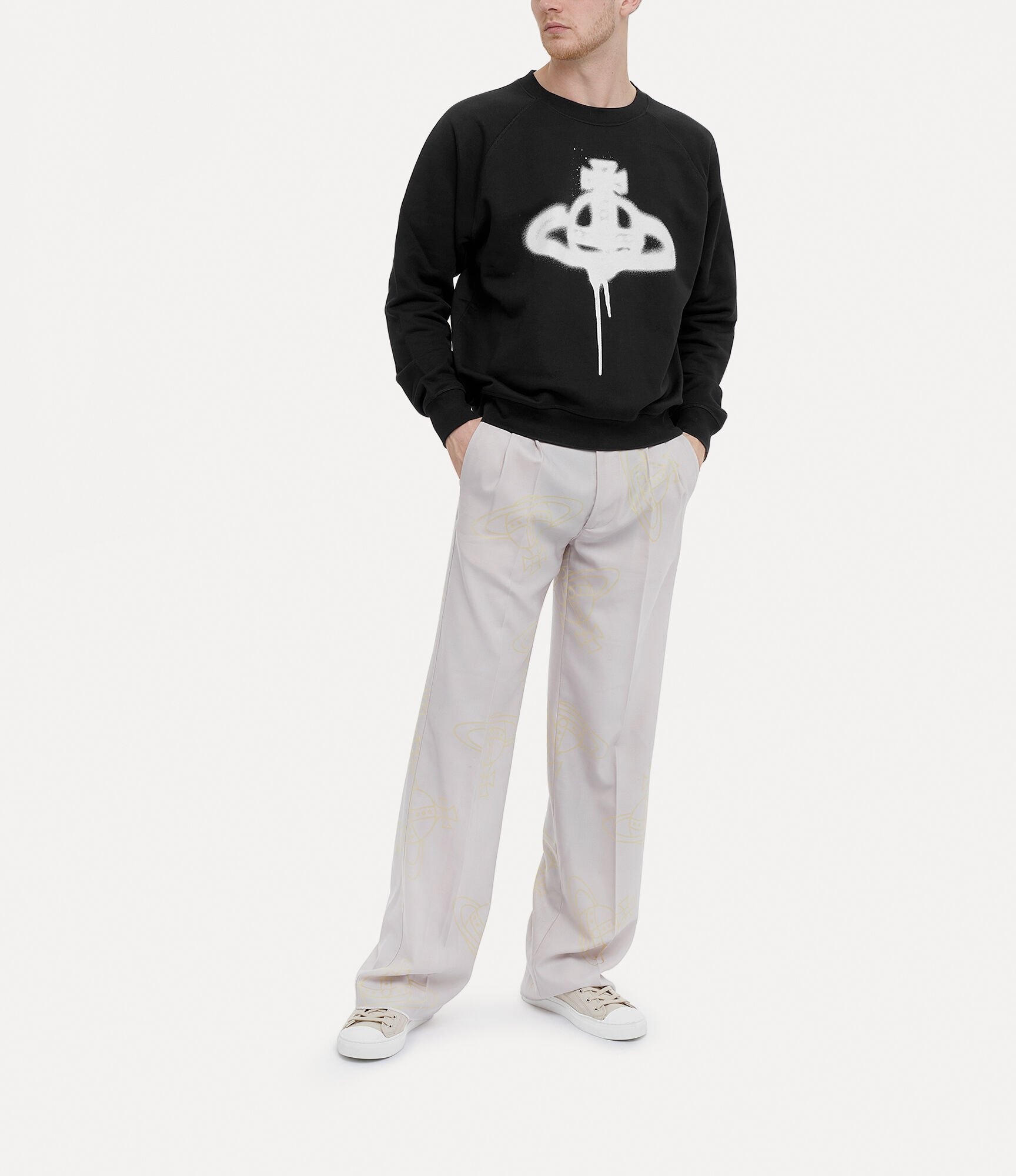 SPRAY ORB RAGLAN SWEATSHIRT - 2