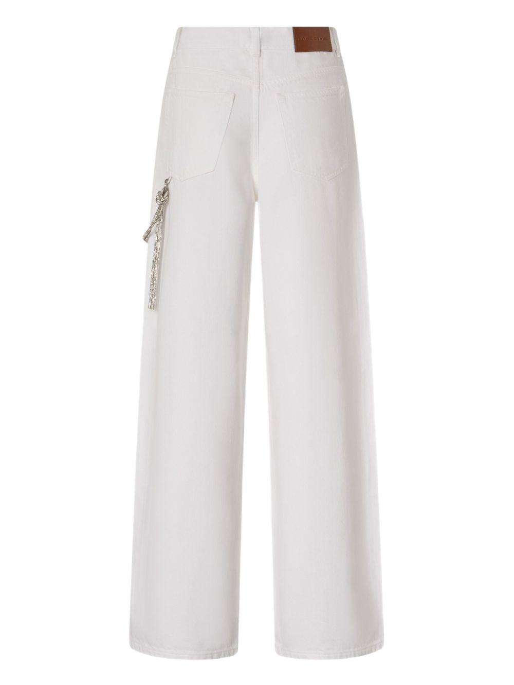 chain-detail pants - 2