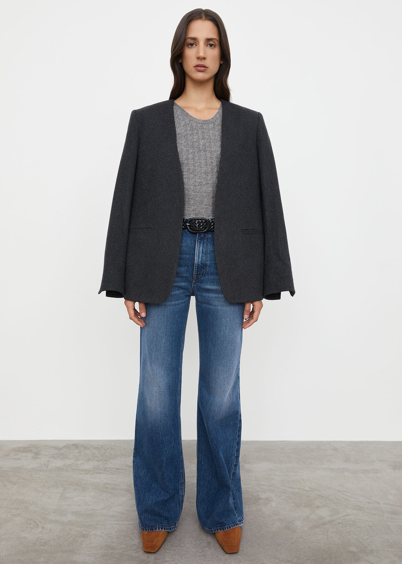 Totême Boot leg denim mid blue outlook