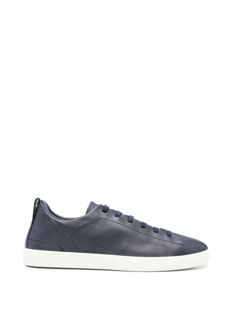 Rhochdale lace-up leather sneakers 1