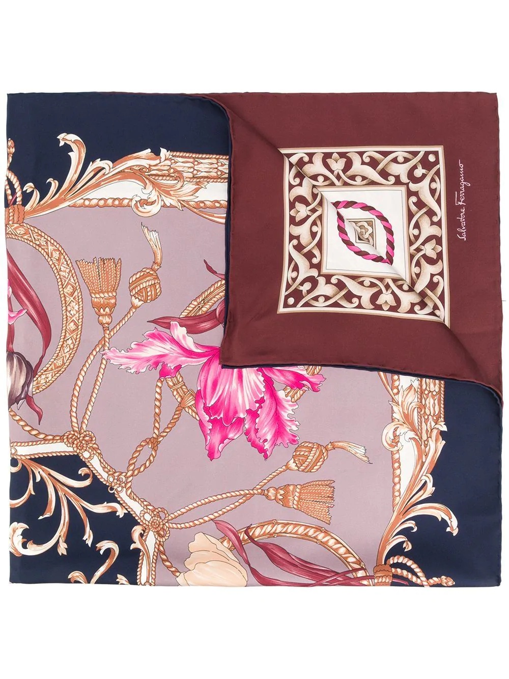 Elizabeth silk scarf - 1