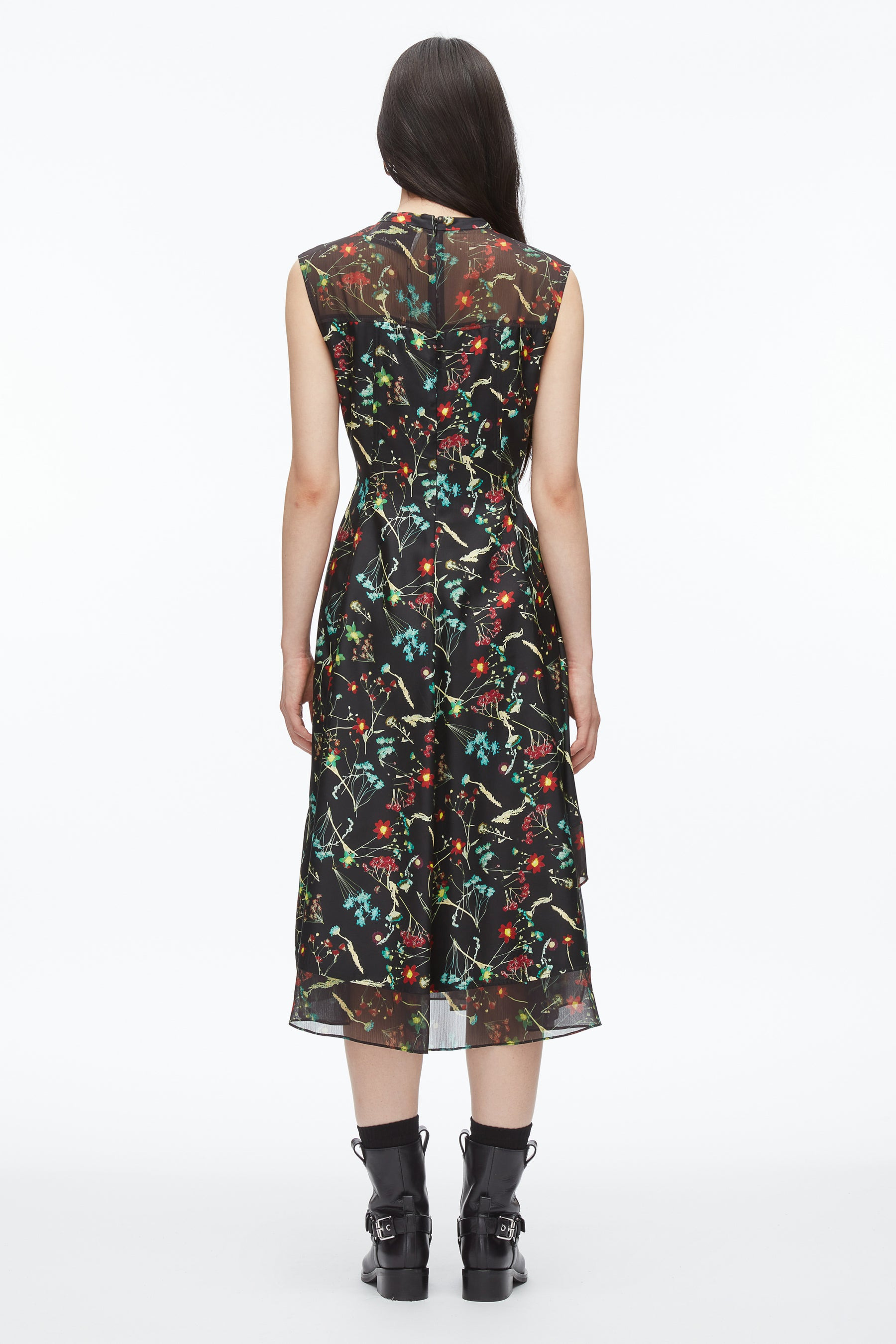 Bliss Floral Sleeveless Dress - 4