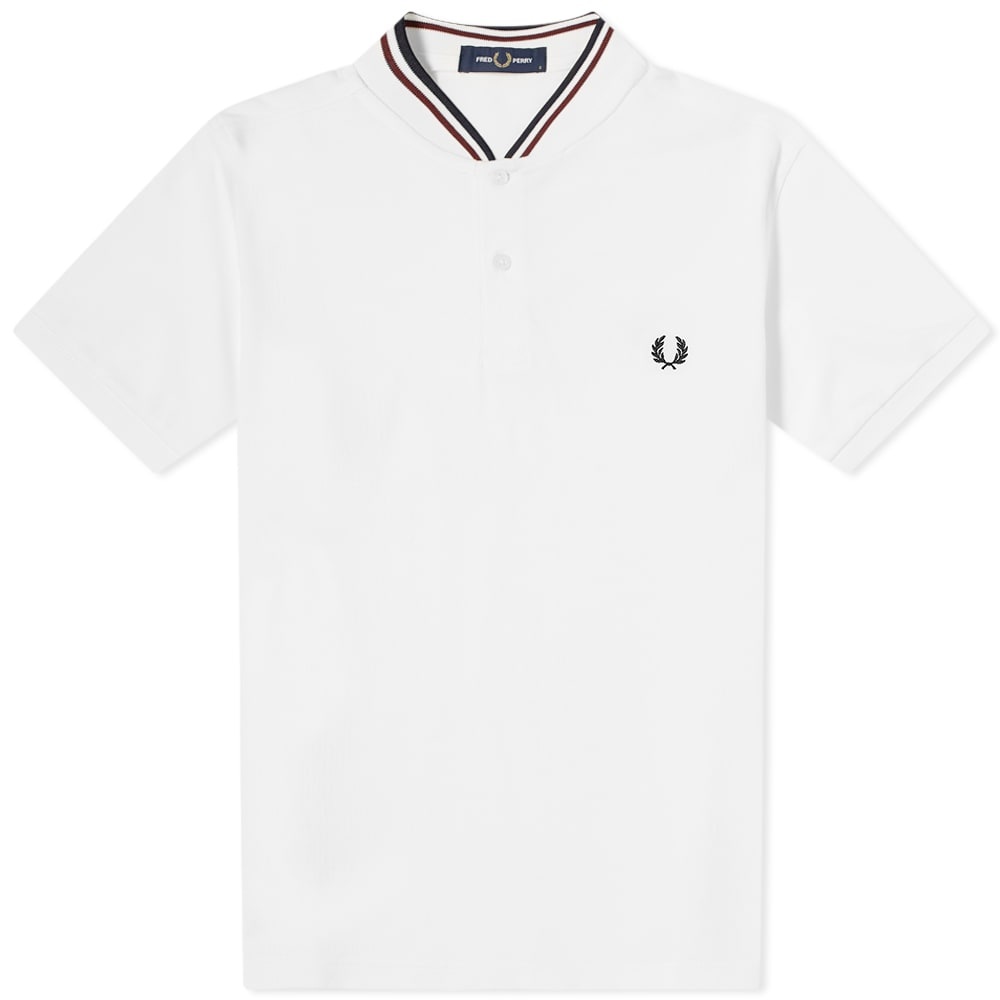 Fred Perry Bomber Collar Polo - 1