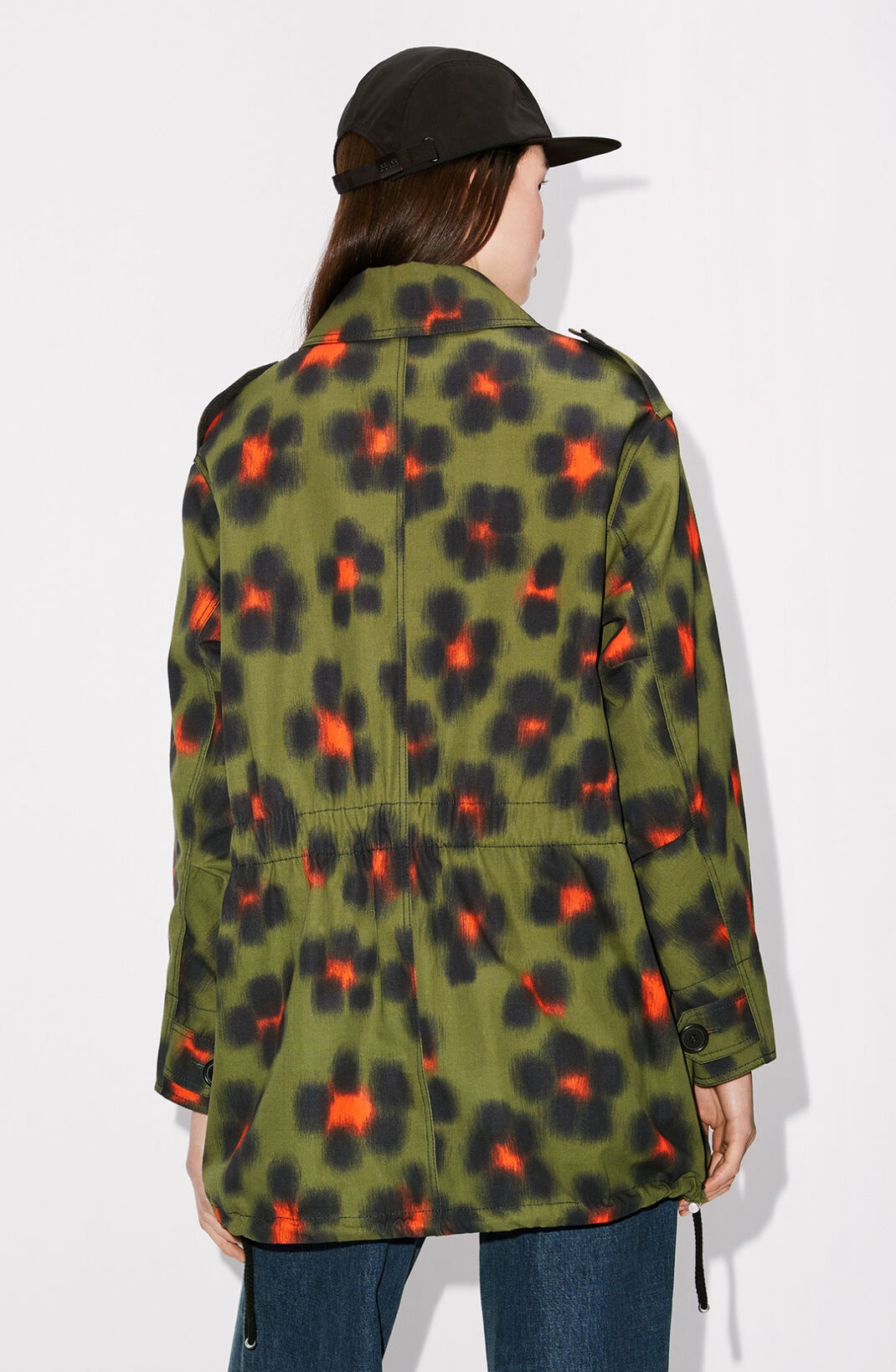 'Hana Leopard' parka - 4