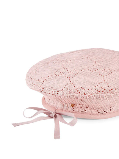 GUCCI GG crochet beret outlook