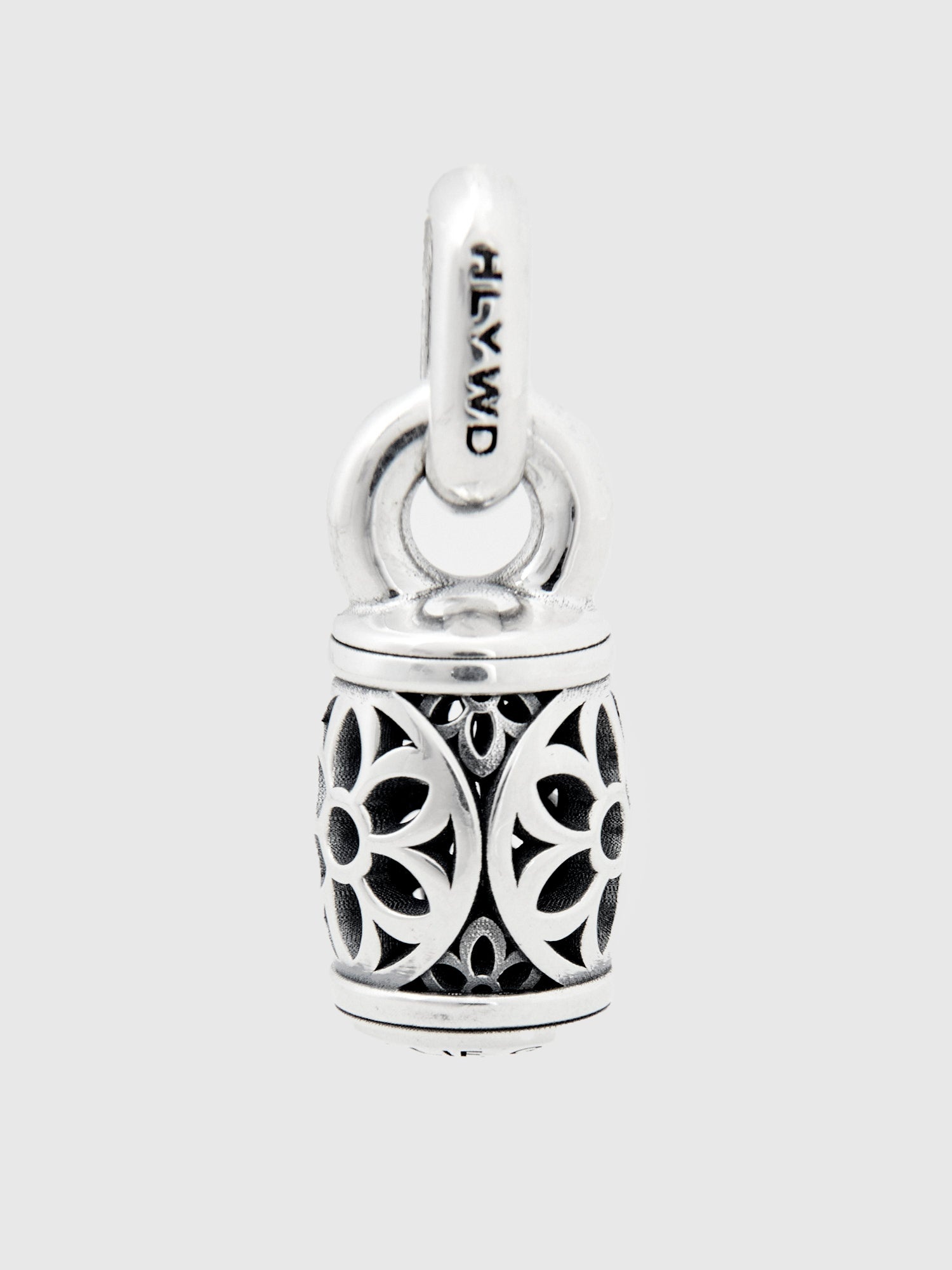 Baby Barrel Pendant in Sterling Silver - 4