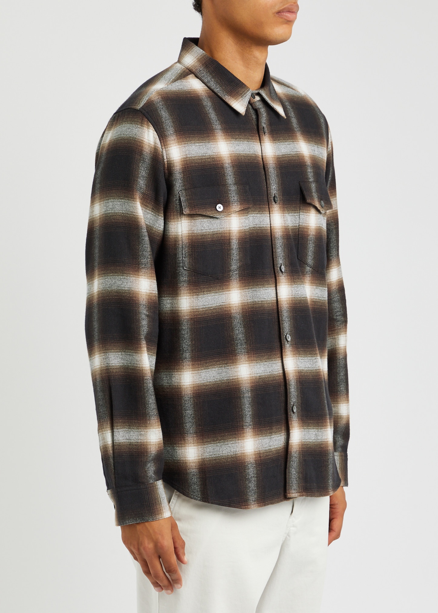 Checked cotton shirt - 2