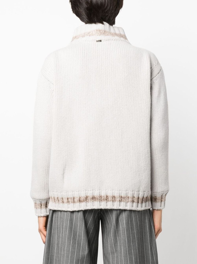 striped wool cardigan 4