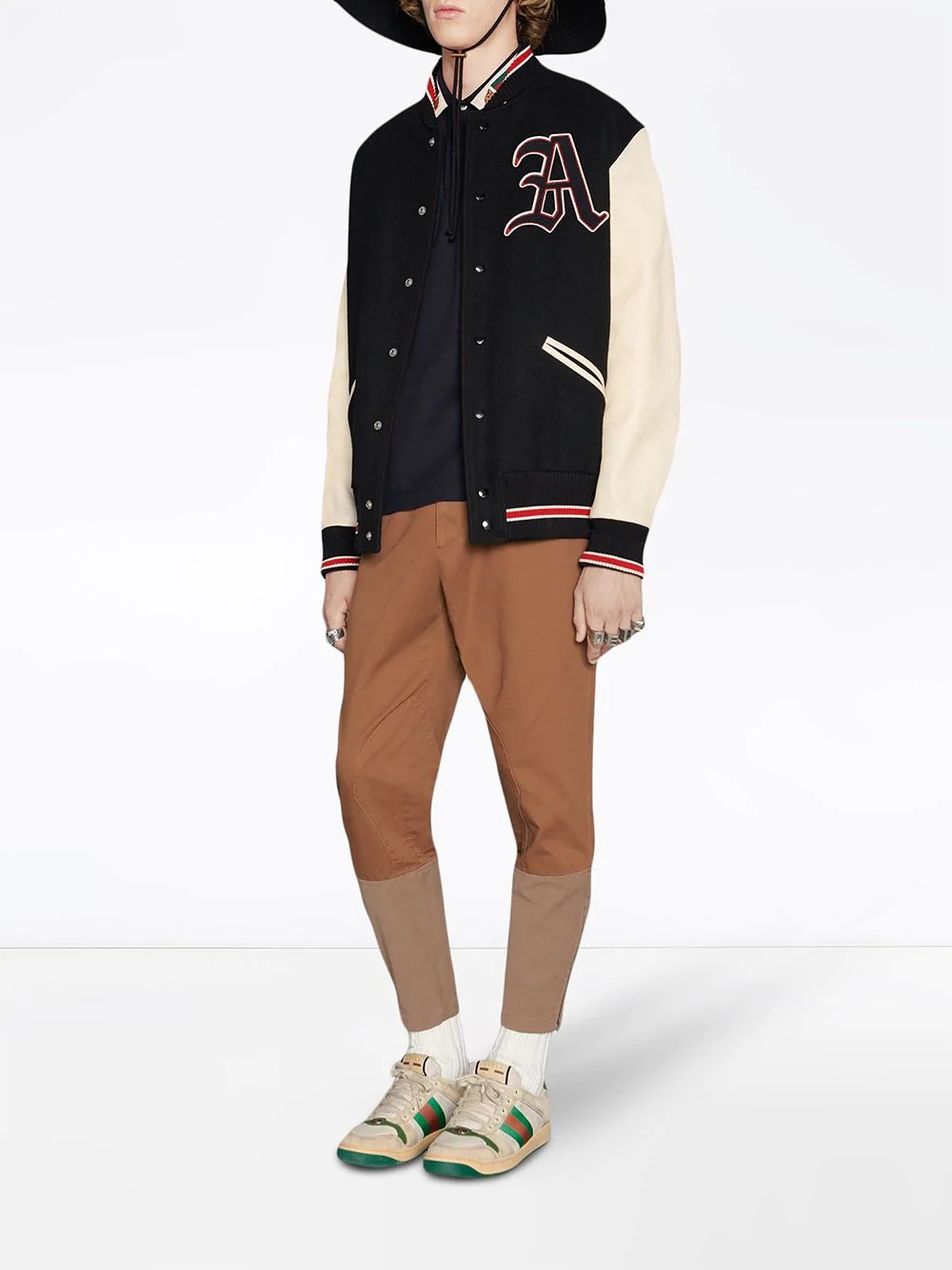 Bomber jacket with patches - 3