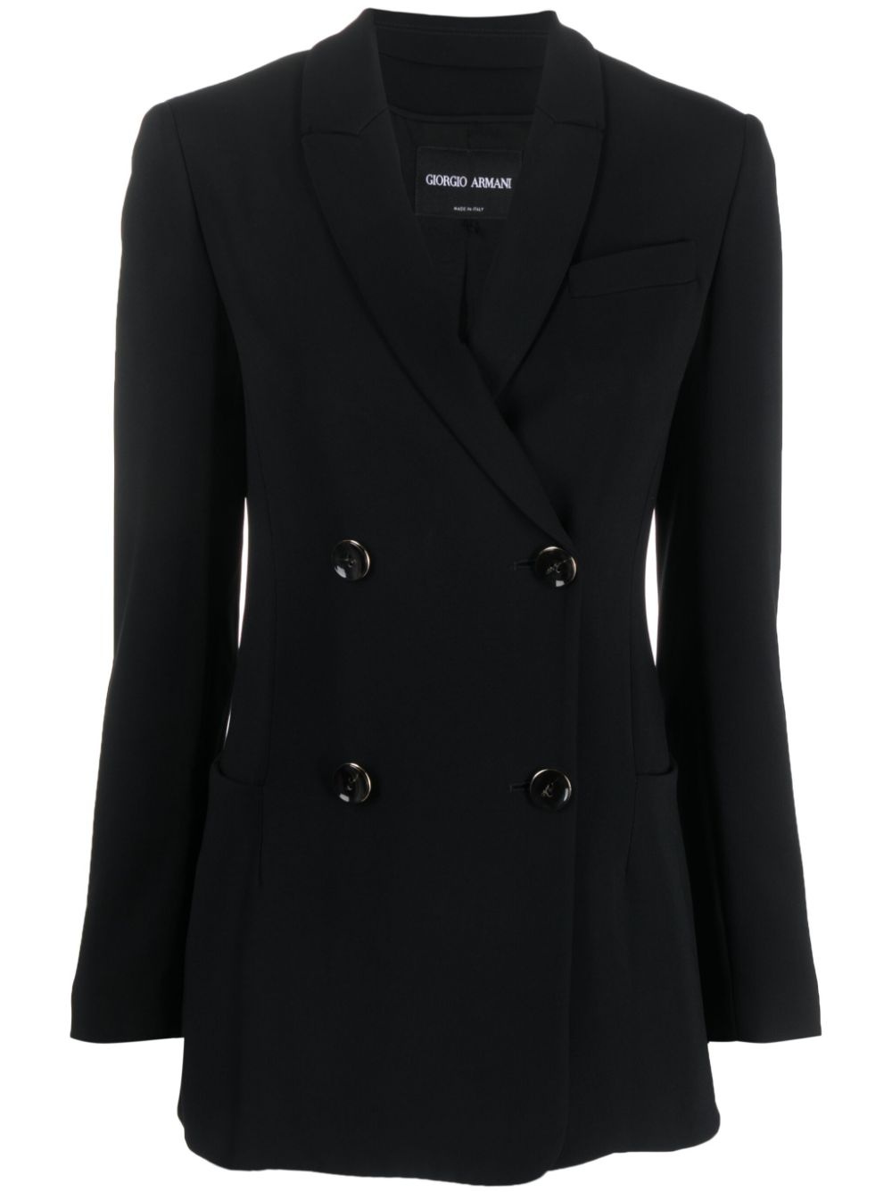 double-breasted peak-lapels blazer - 1