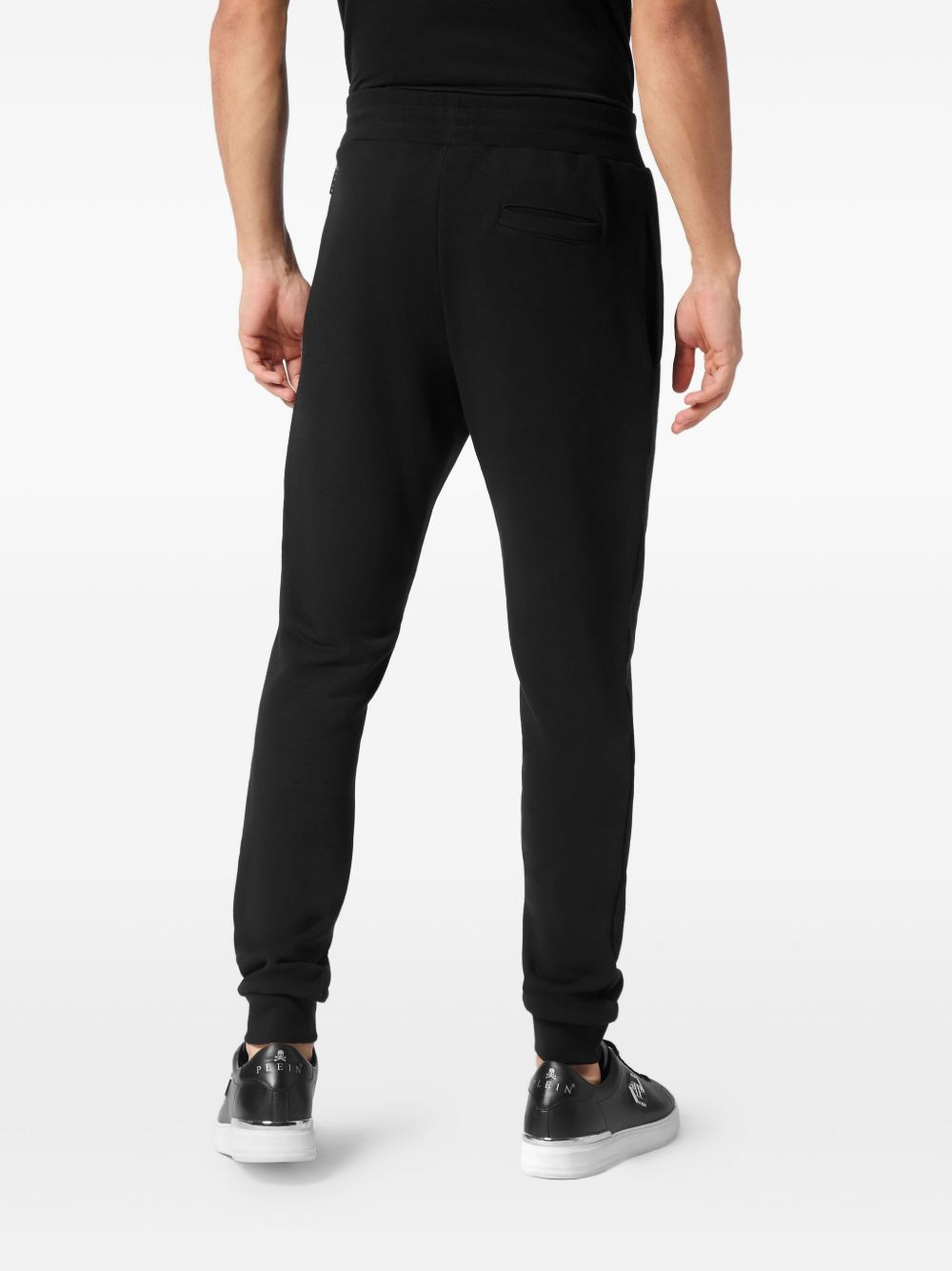 embellished-logo track pants - 4