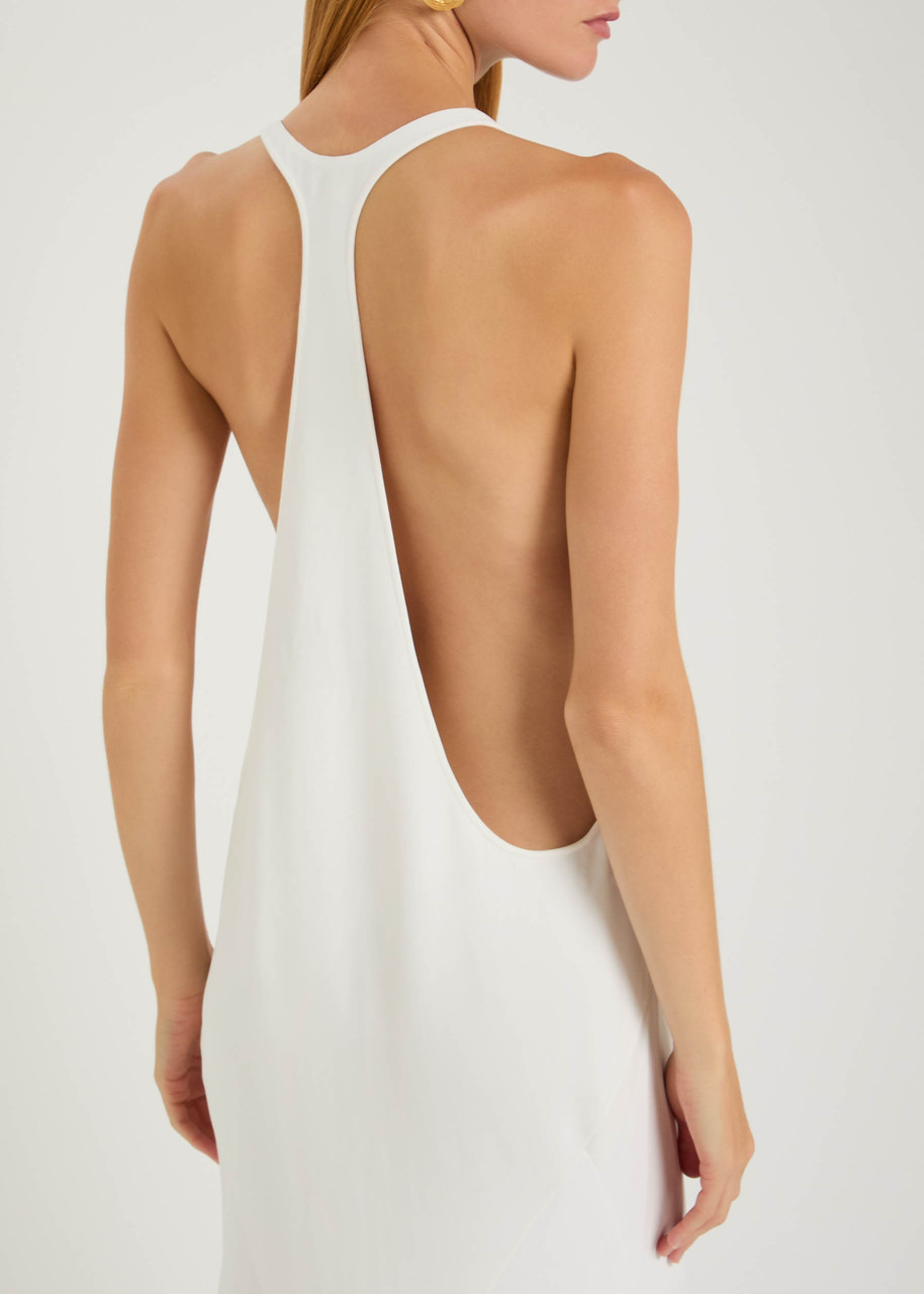 Jacquemus La Marcel Crepe Maxi Dress - 5