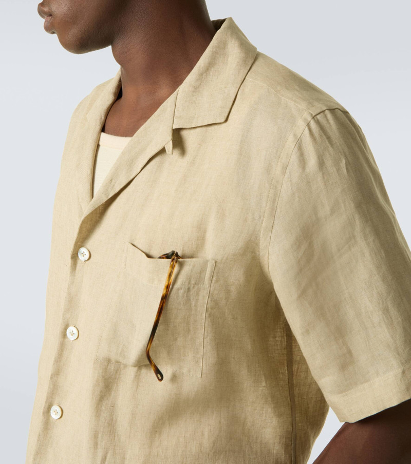 Linen bowling shirt 5
