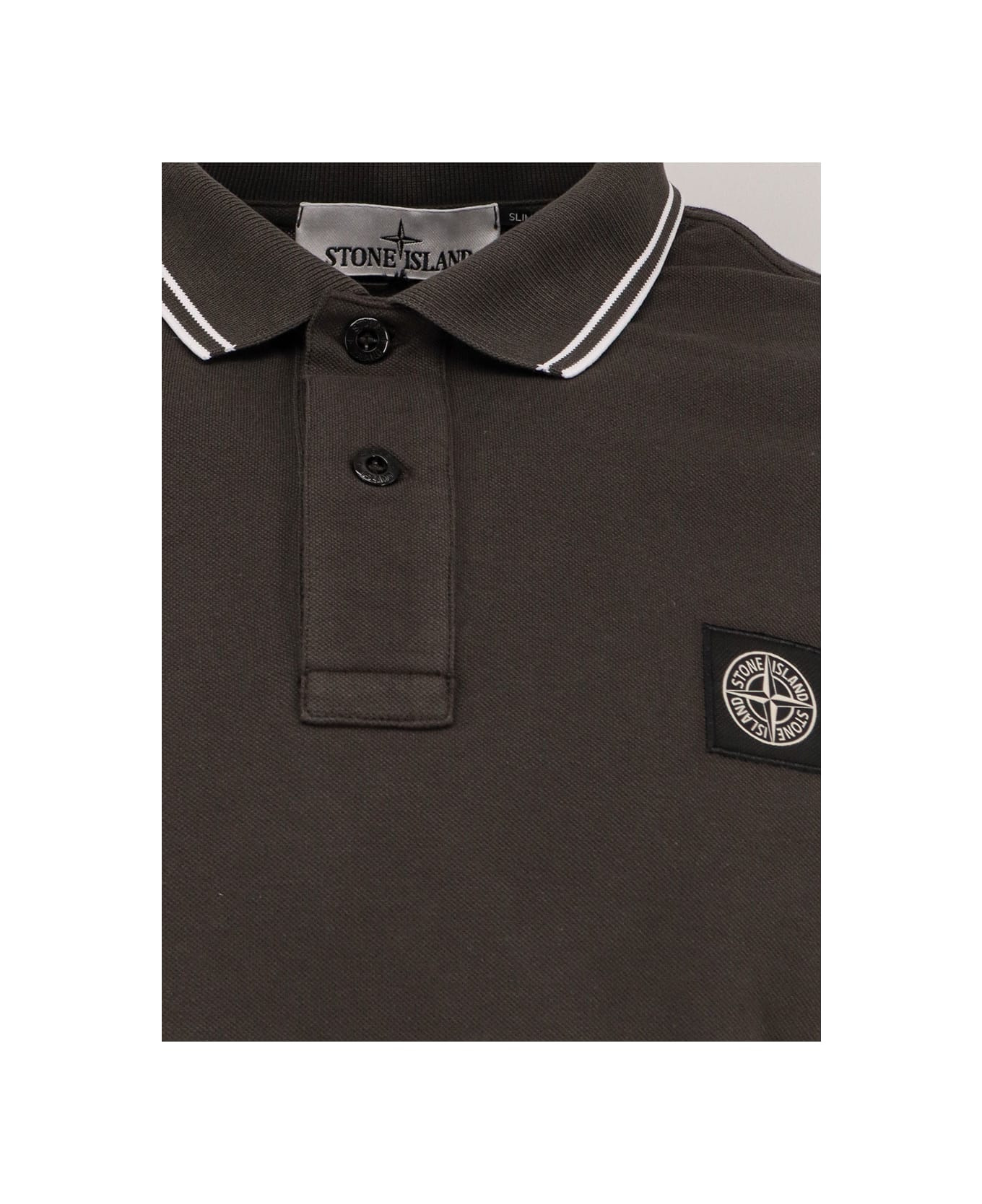 Stretch Organic Coton Polo Shirt - 3