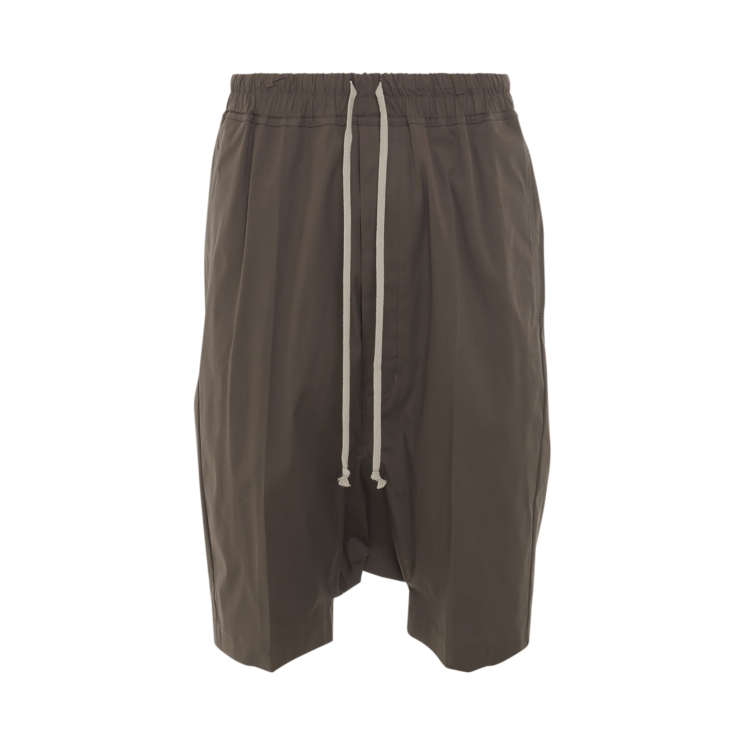 Rick Owens Ricks Pods Shorts in Dust | REVERSIBLE