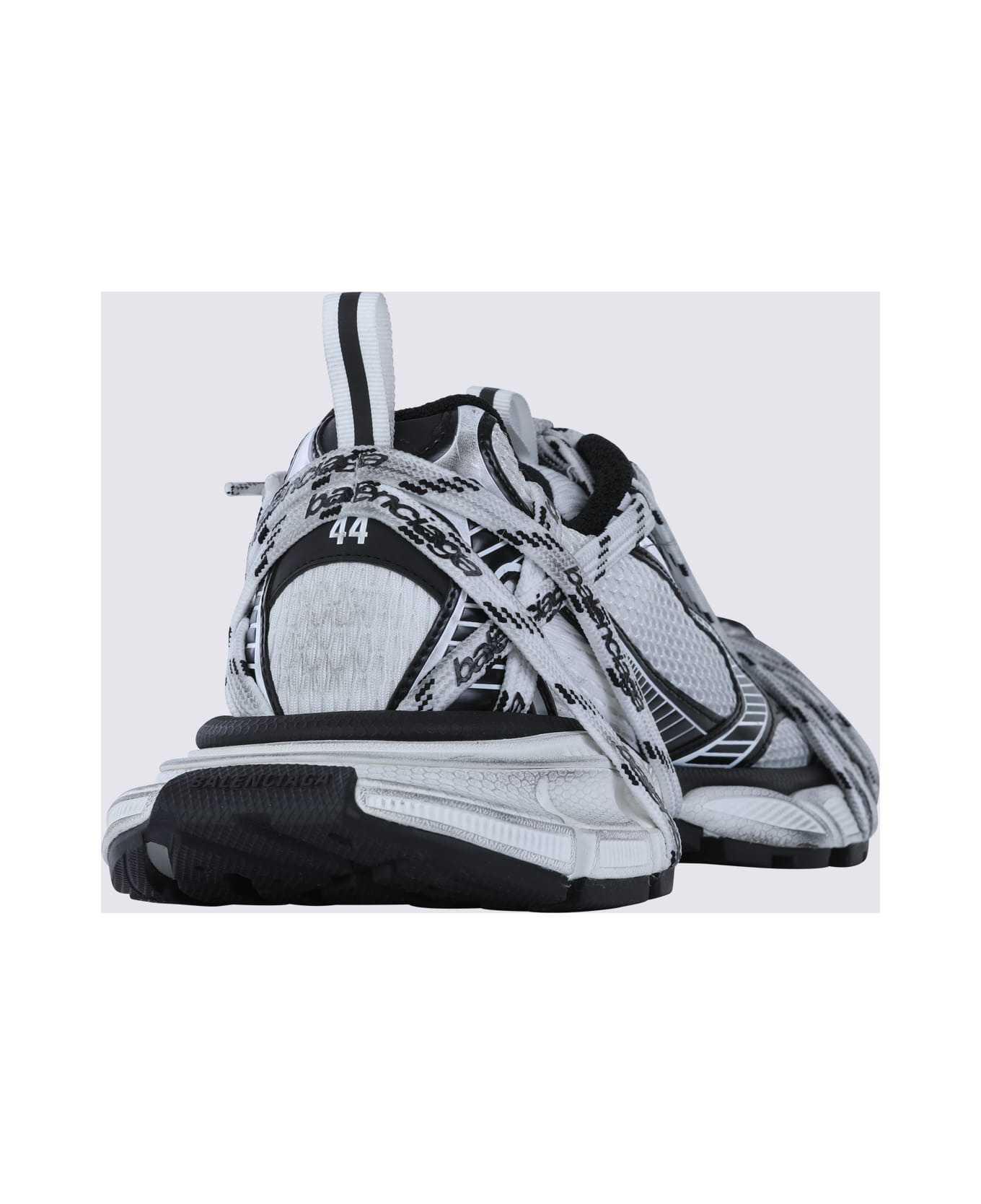 Black And White 3xl Extreme Sneakers - 3