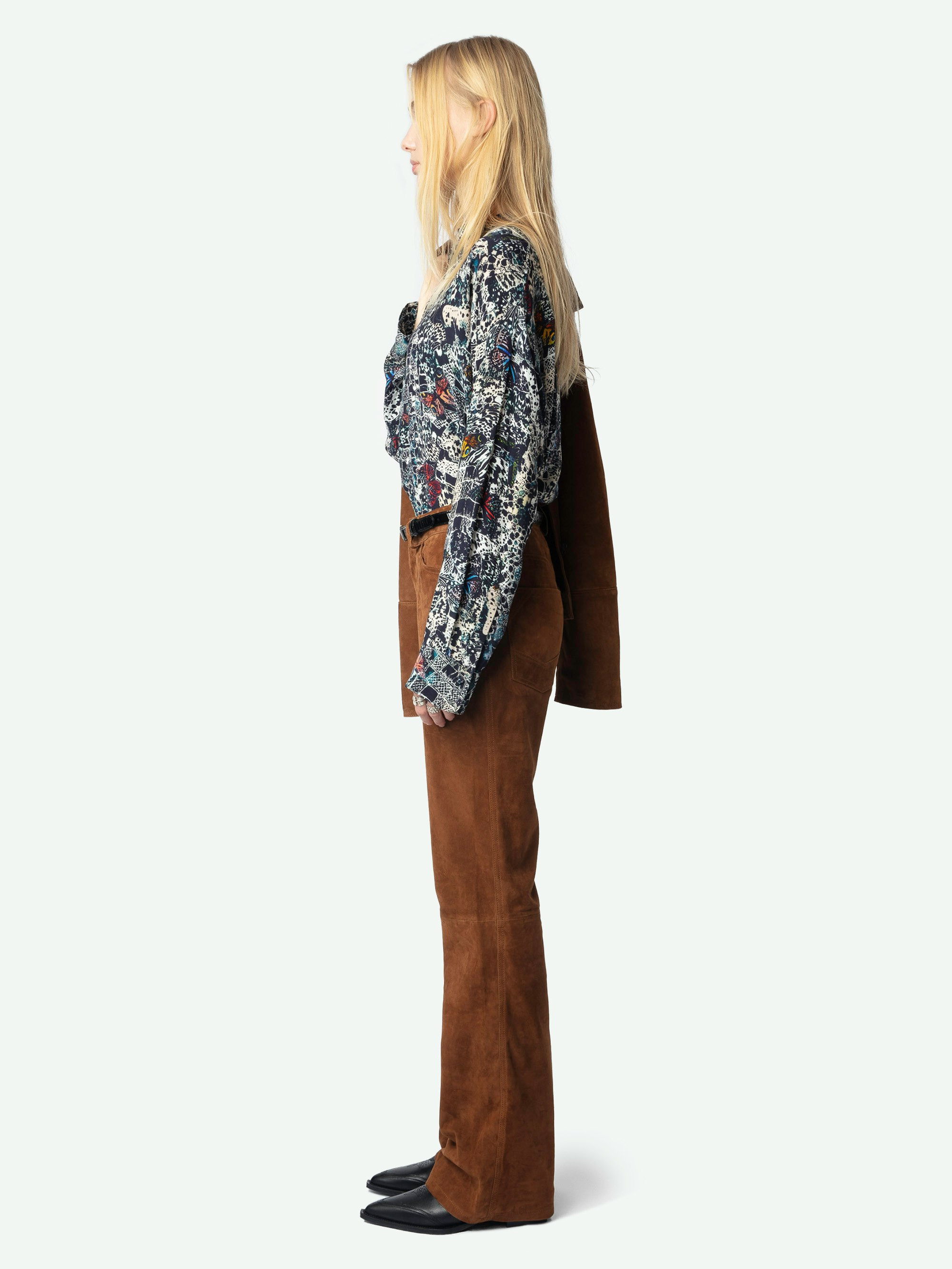 Pistol Suede Pants - 7