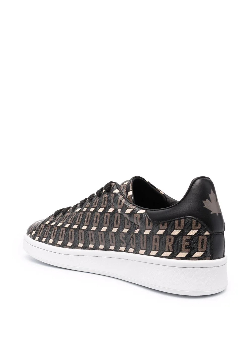 monogram-patterned sneakers - 3