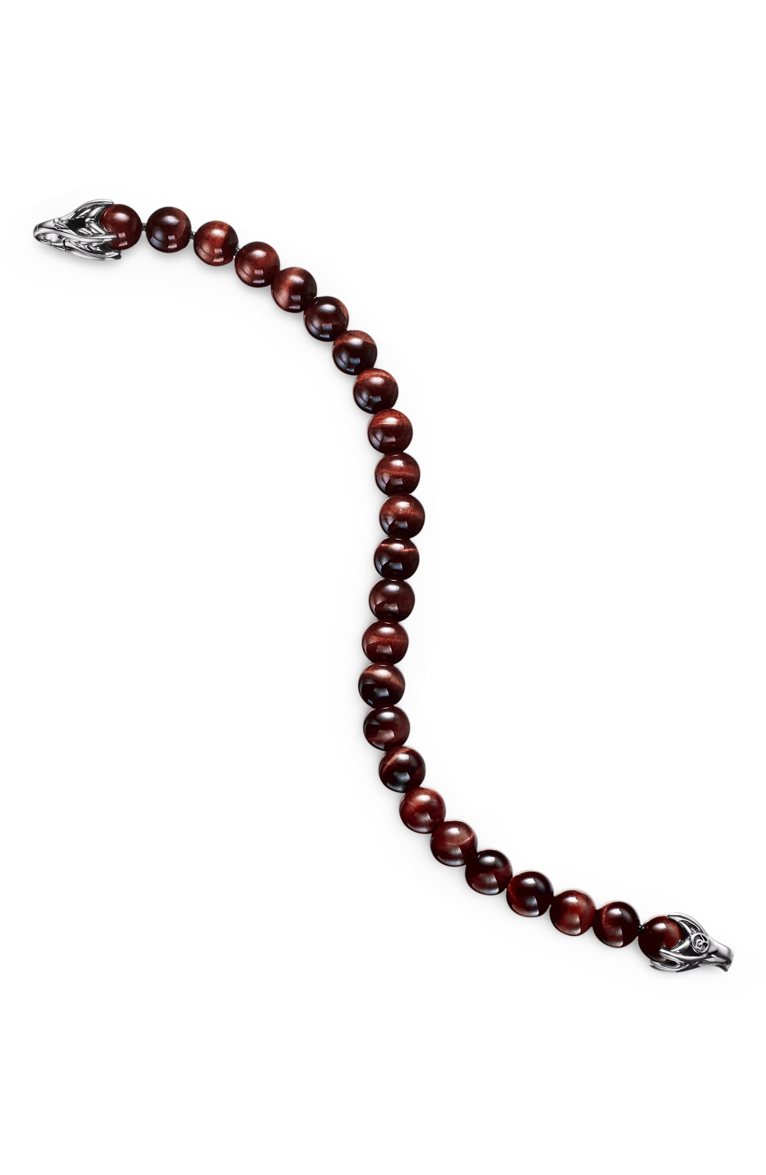 David Yurman Spiritual Beads Tigers Eye Bracelet in Tiger Eye at Nordstrom - 5
