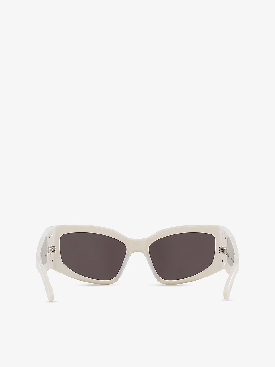 B0321S Rectangle-Frame Acetate Sunglasses - 4