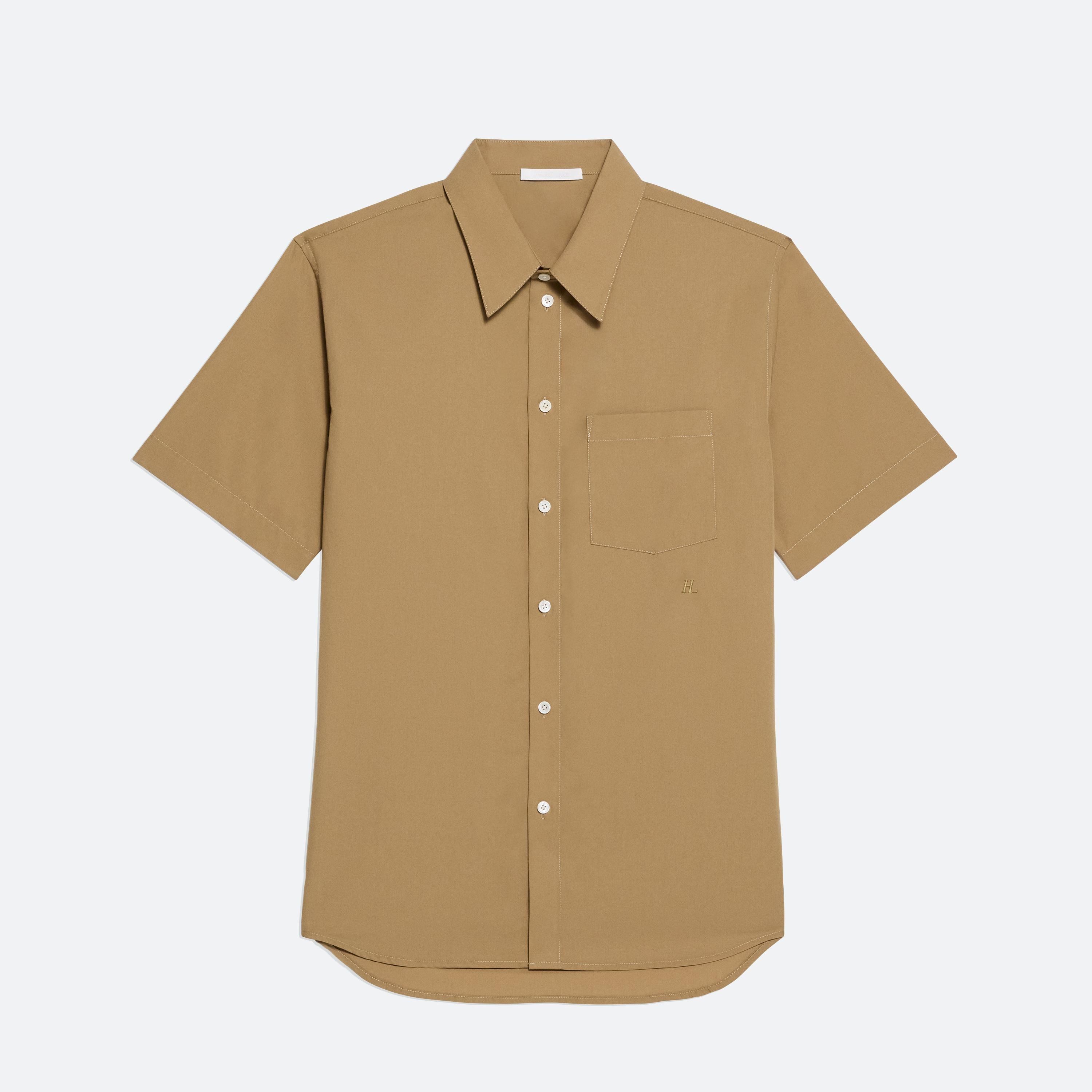 CLASSIC SHORT-SLEEVE POPLIN SHIRT - 1
