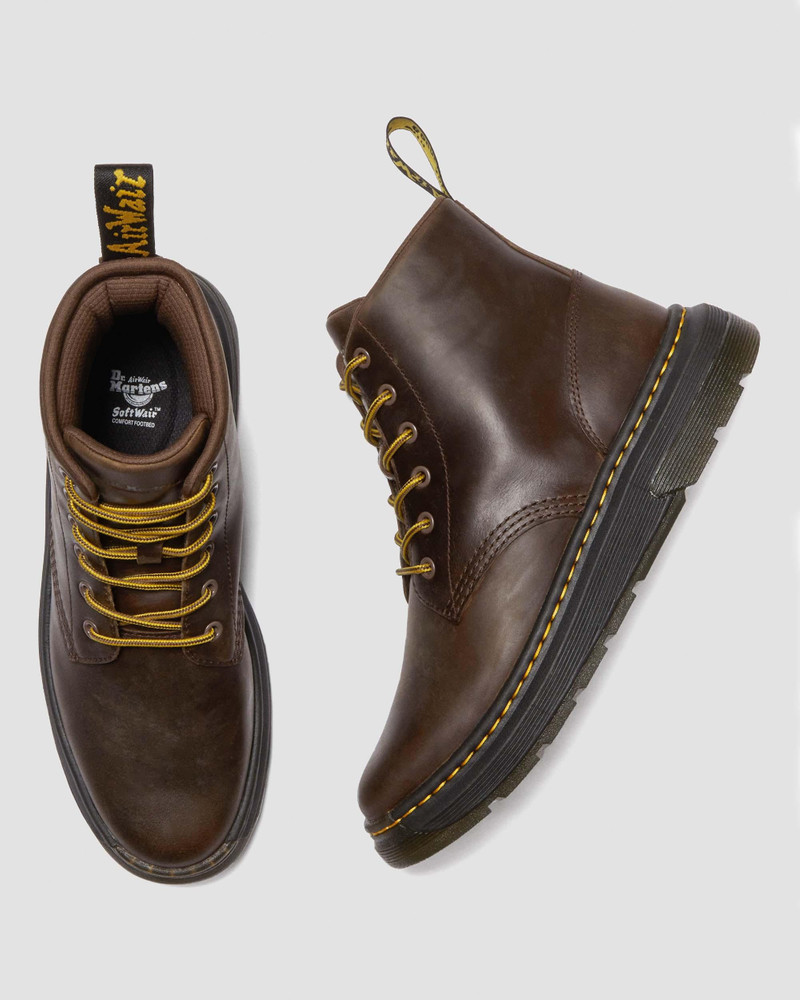 Dr. Martens CREWSON Crazy Horse Leather Casual Chukka Boots outlook