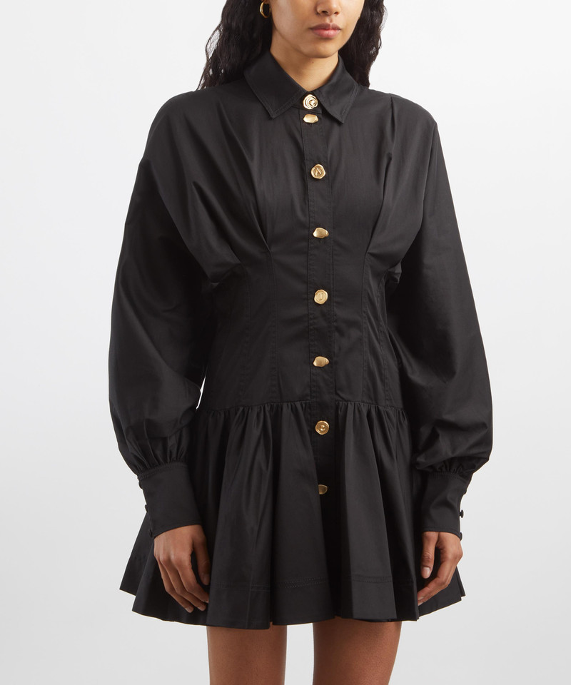 Aje. Alexa Long-Sleeve Mini Dress outlook